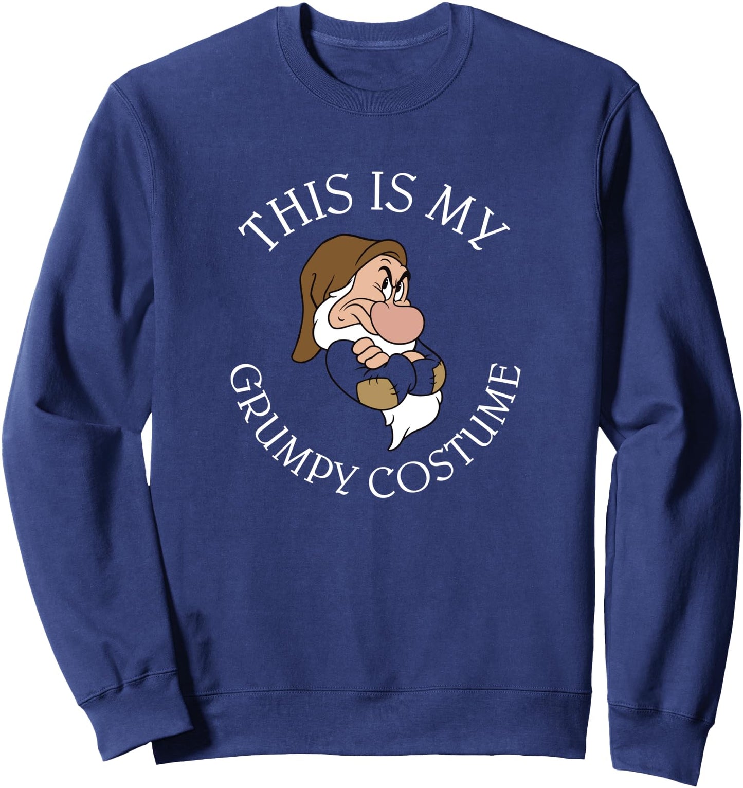 Disney Snow White Grumpy Halloween This Is My Costume Sweatshirt