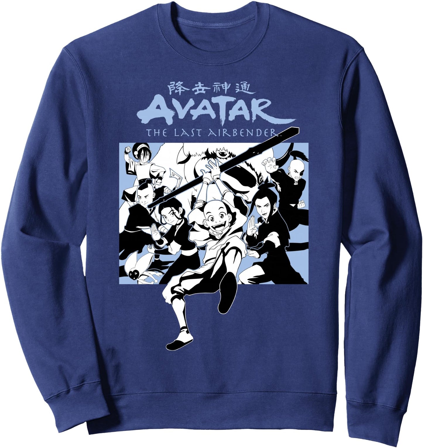 Avatar: The Last Airbender Group Shot Panel Sweatshirt