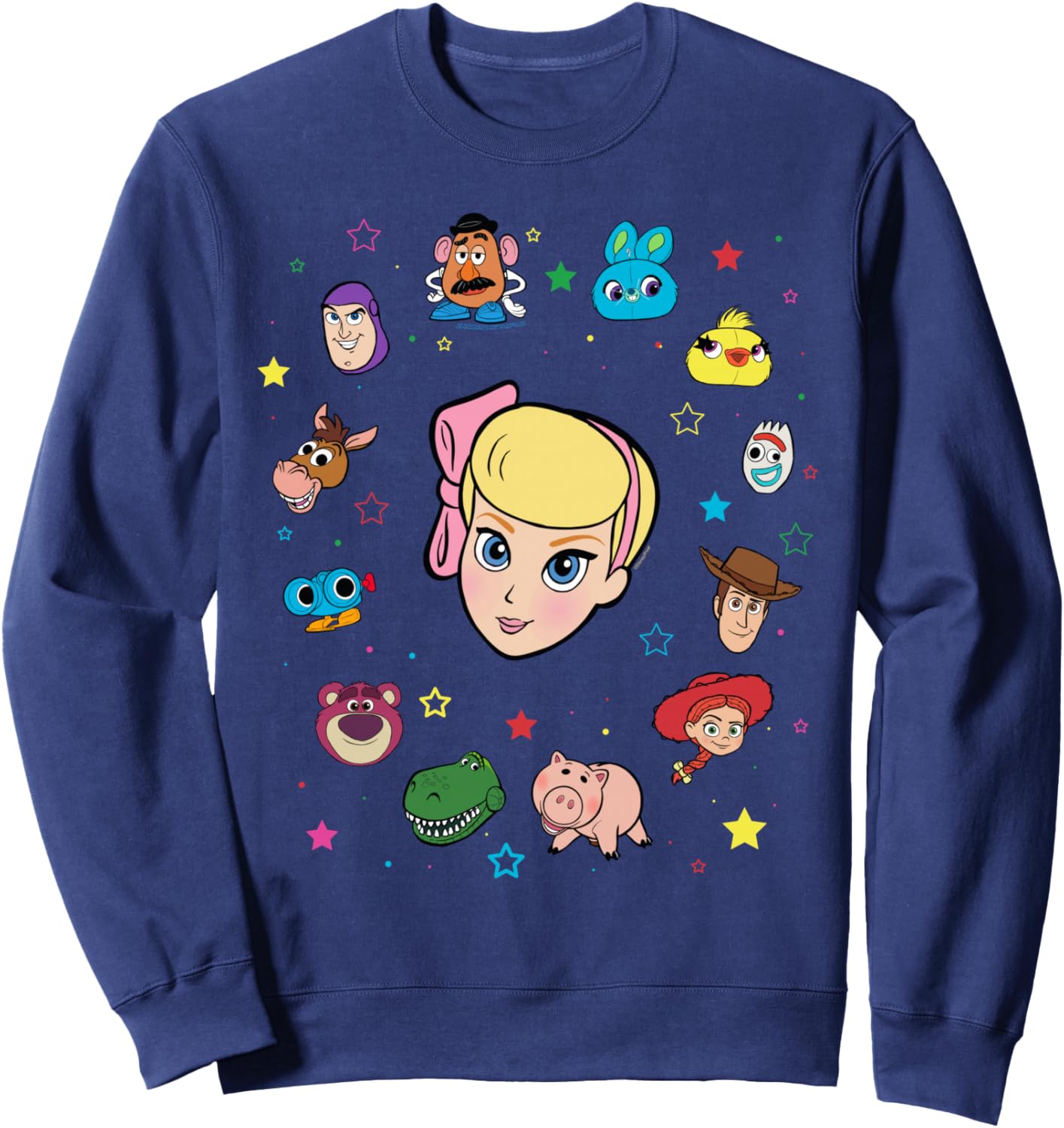 Disney and Pixar's Toy Story Bo Peep Big Face Collage Sweatshirt
