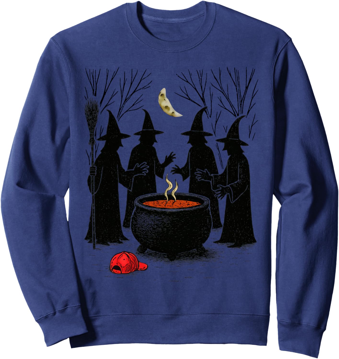 Spooky Witch Halloween Anti Trump Feminist Women Rights Sweatshirt