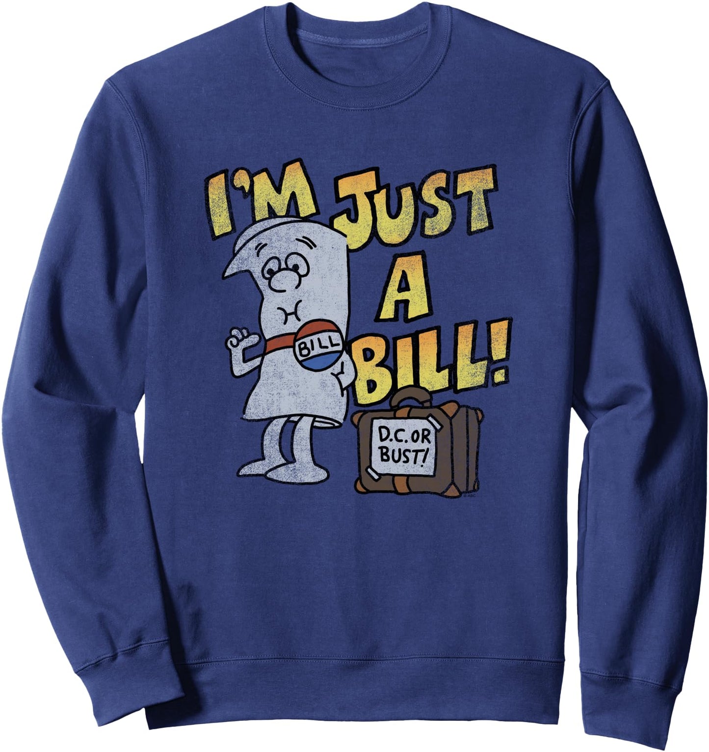 Ripple Junction x Schoolhouse Rock I'm Just A Bill Congress Sweatshirt