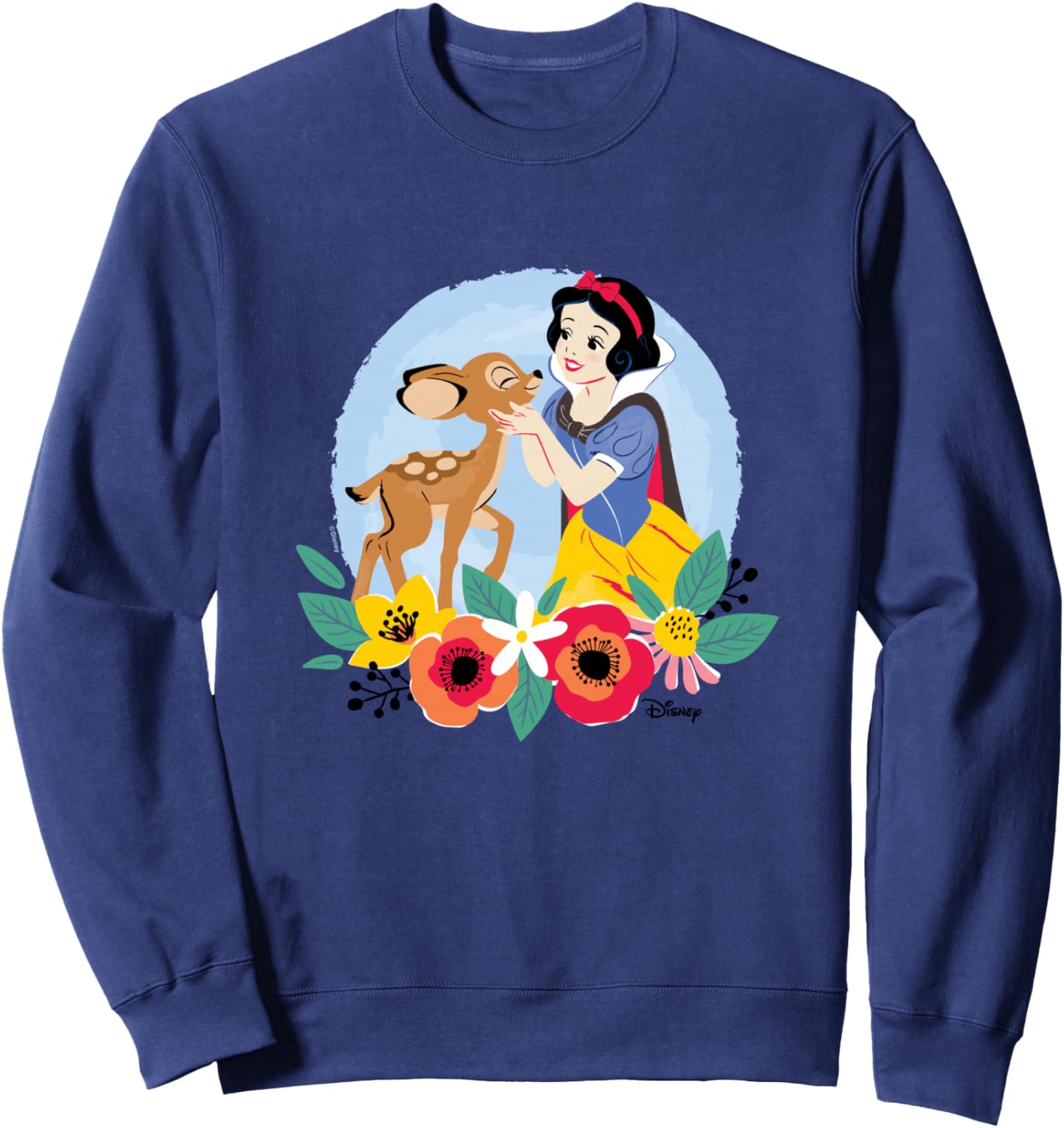Disney Princess - Floral Snow White Deer Sweatshirt