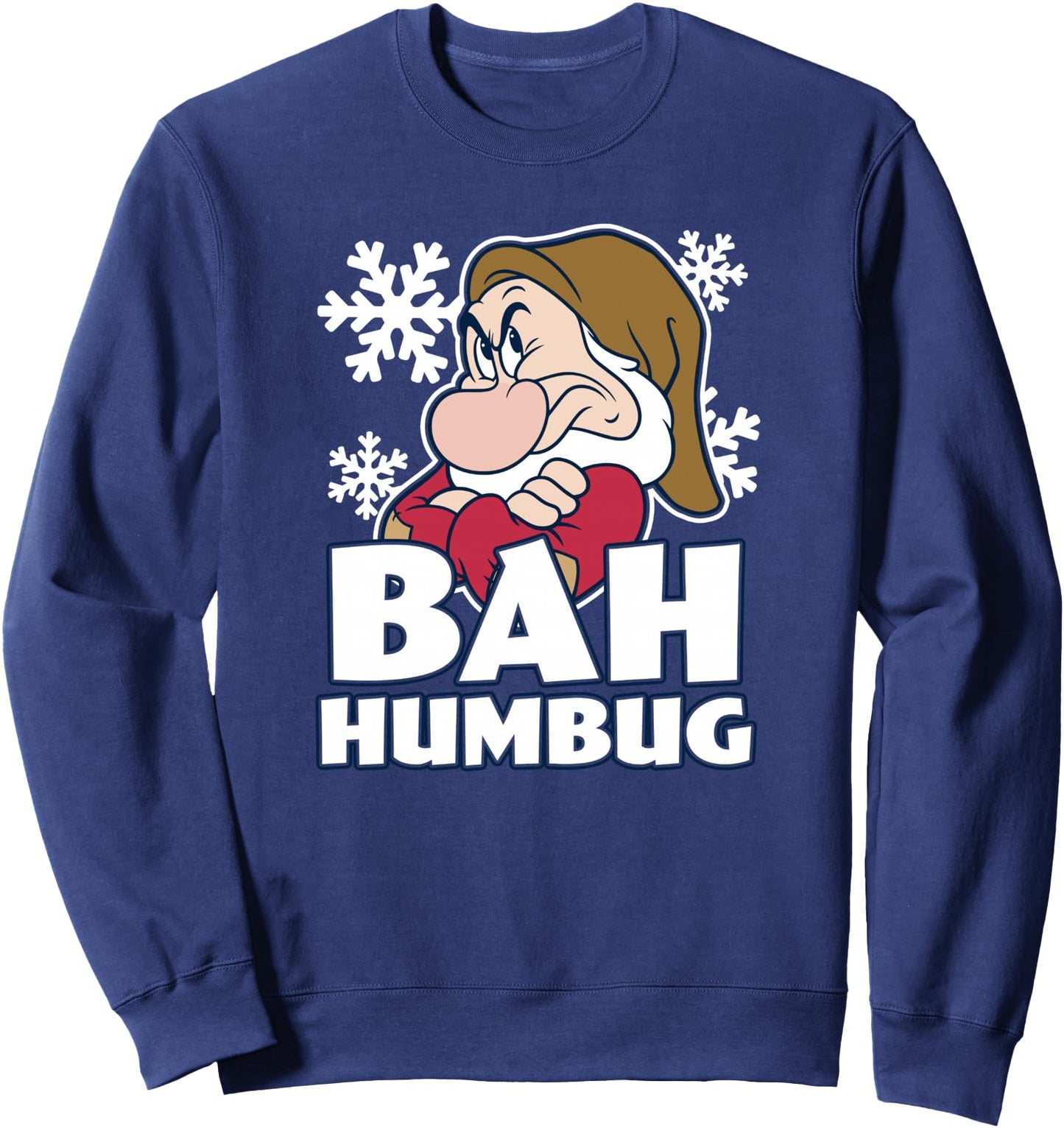 Disney Snow White & the Seven Dwarfs Christmas Grumpy Humbug Sweatshirt
