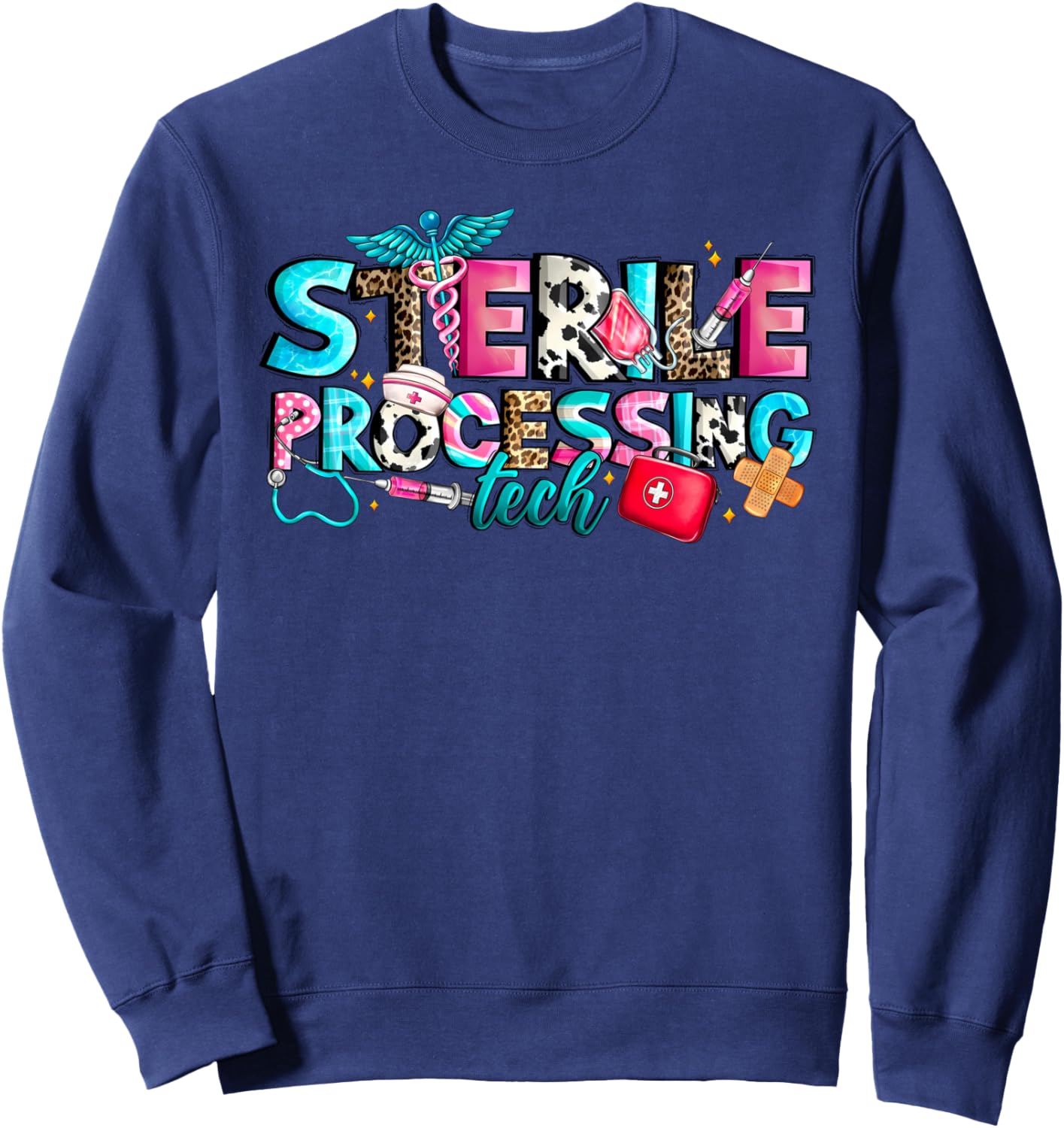 Sterile Processing Tech Western Nurse Sterile Processing Sweatshirt