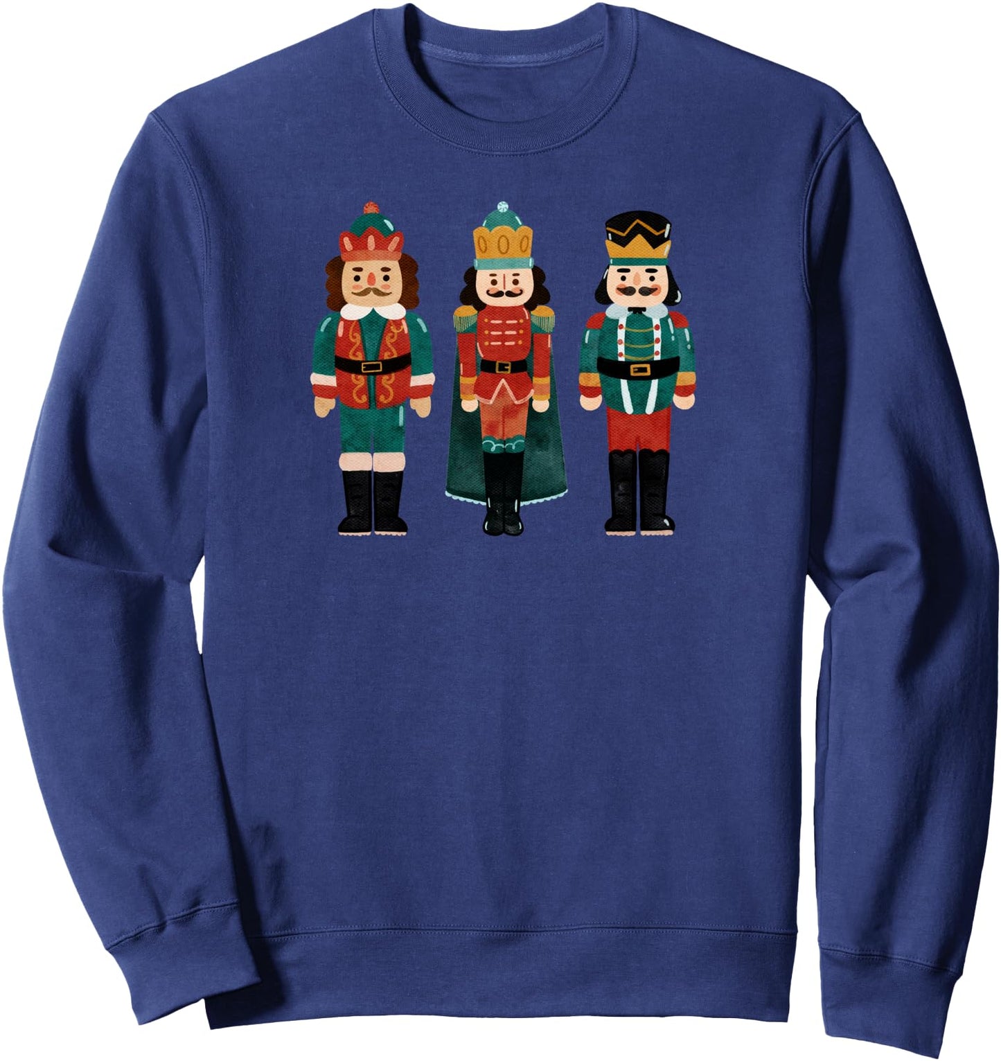 WOMEN'S CHRISTMAS NUTCRACKERS, XMAS TRADITIONAL SOLDIERS Sweatshirt