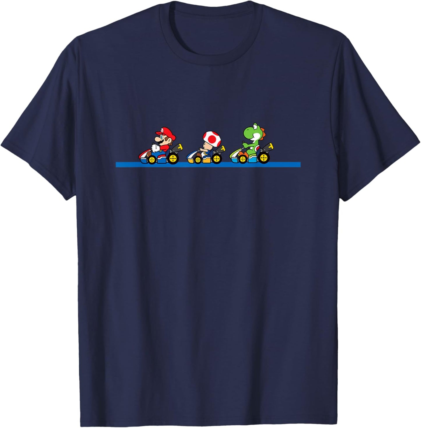 Mario Kart Yoshi Toad & Mario Vintage Race Line Up