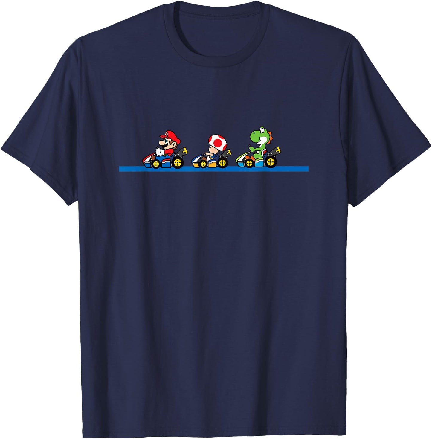 Mario Kart Yoshi Toad & Mario Vintage Race Line Up