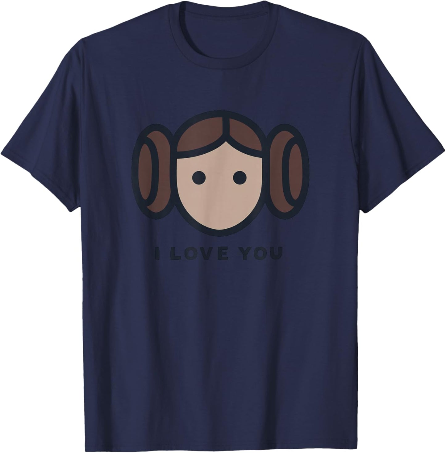 Star Wars Cartoon Princess Leia I Love You