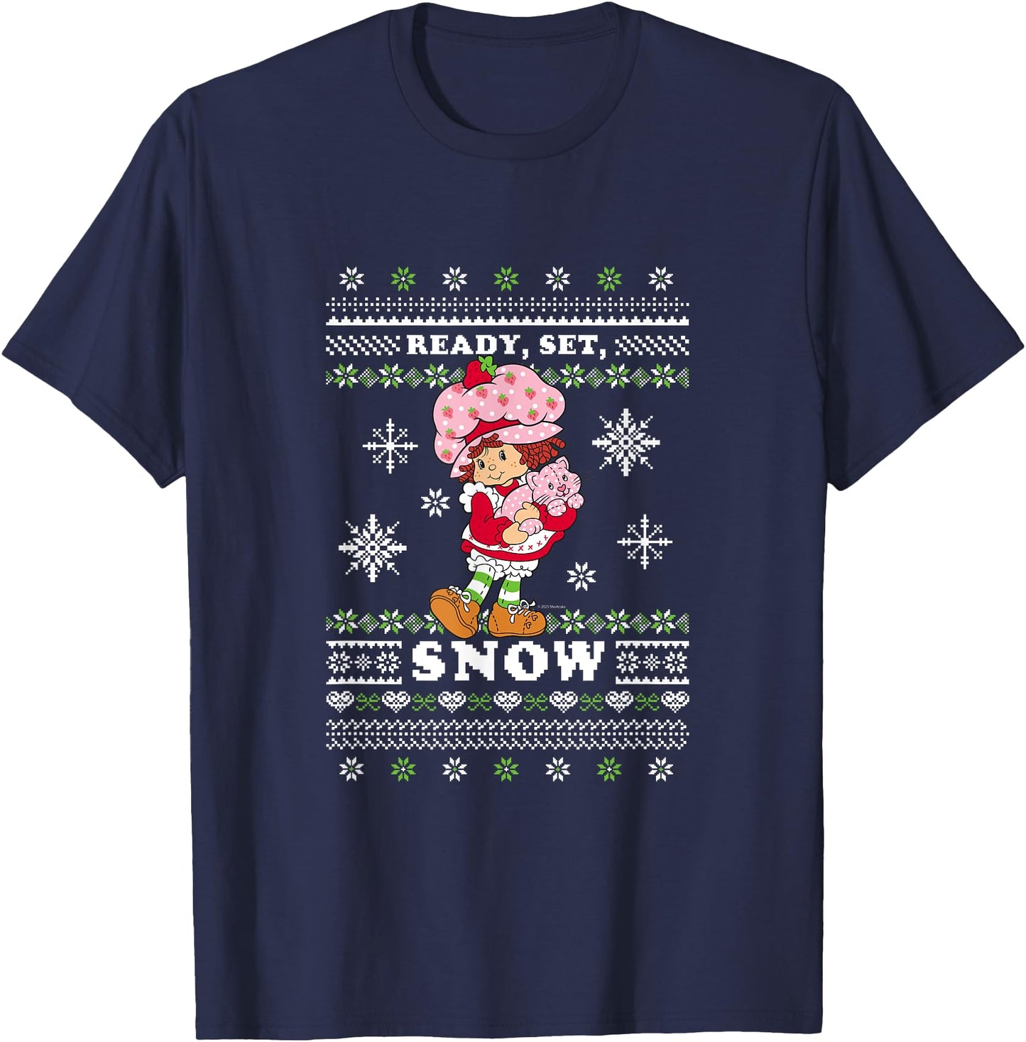 Strawberry Shortcake Ready Set Snow Sweater Christmas Day