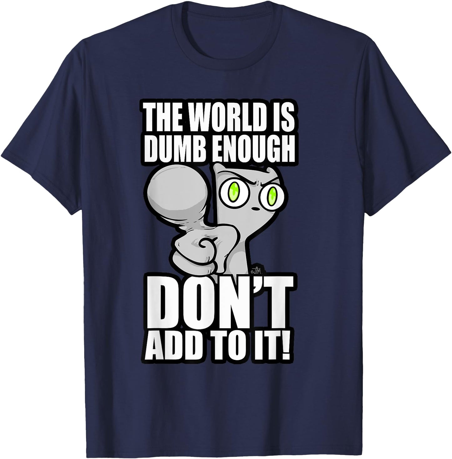 iLL WiLL PrEss, LLC Unisex-Adults Blue Cartoon
