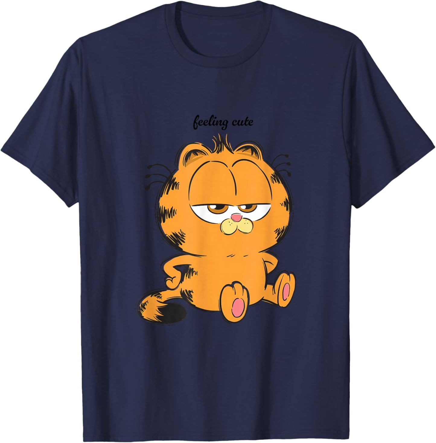Garfield Feeling Cute Moody Chibi Pose