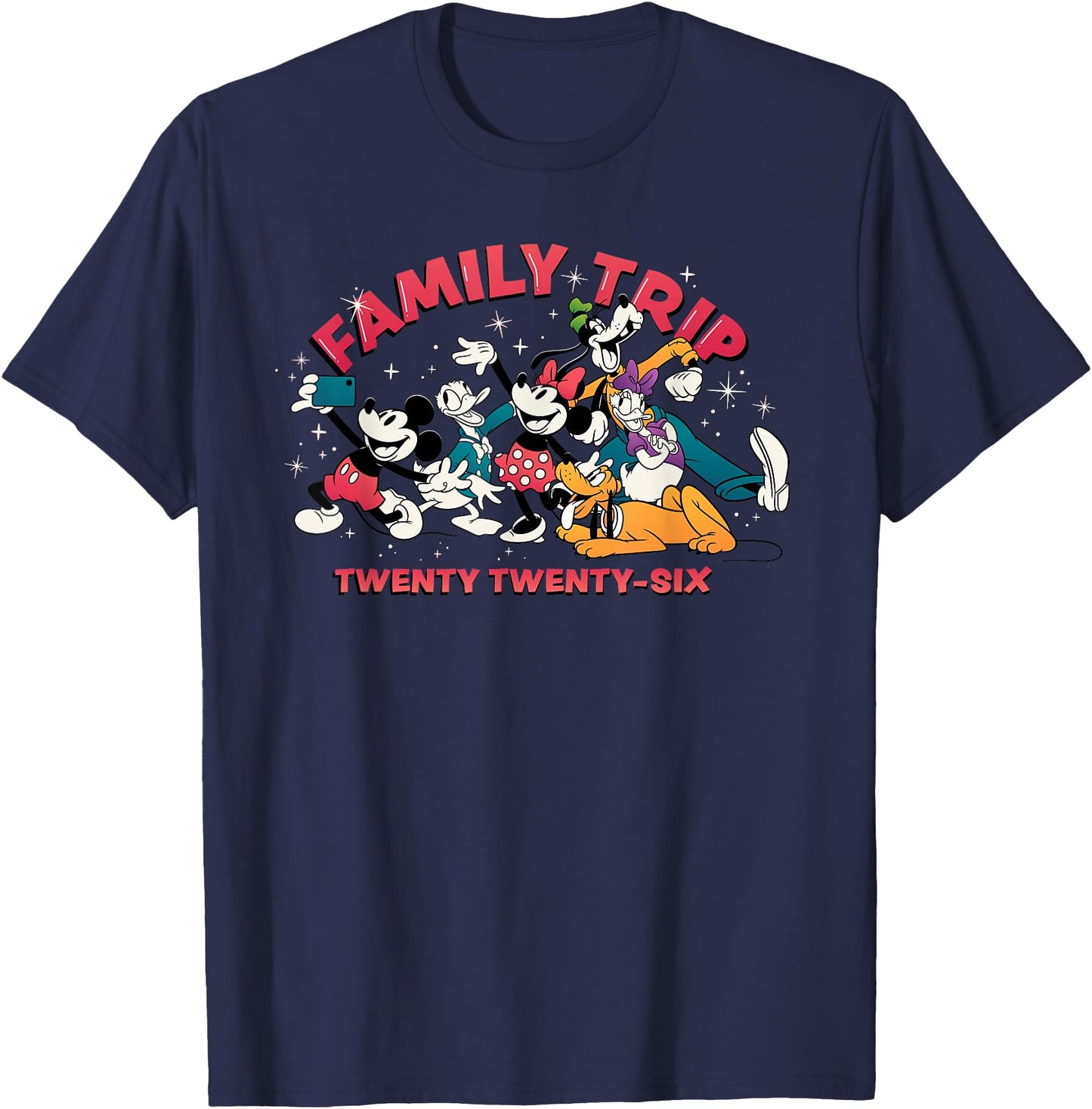 Disney Mickey & Friends Vacation Selfie Family Trip 2026