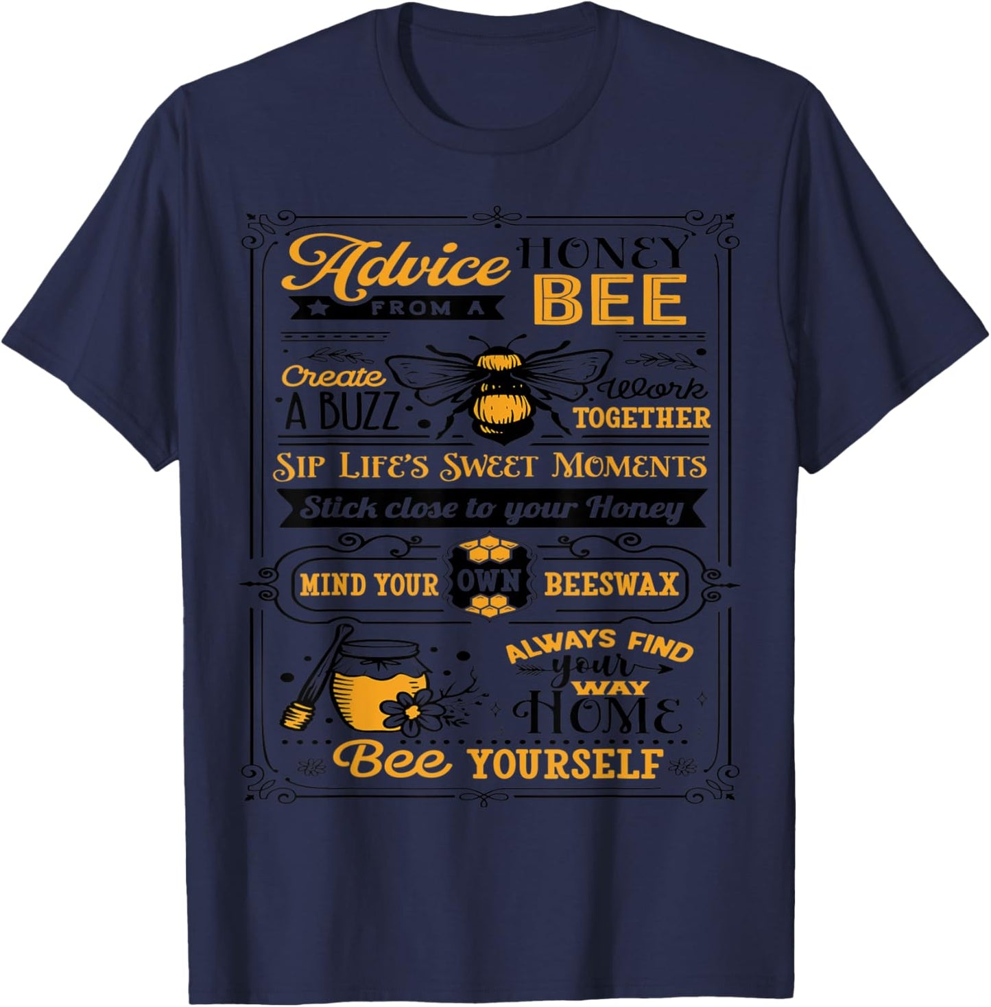 Funny advice from a bee be yourself family bday Xmas gift
