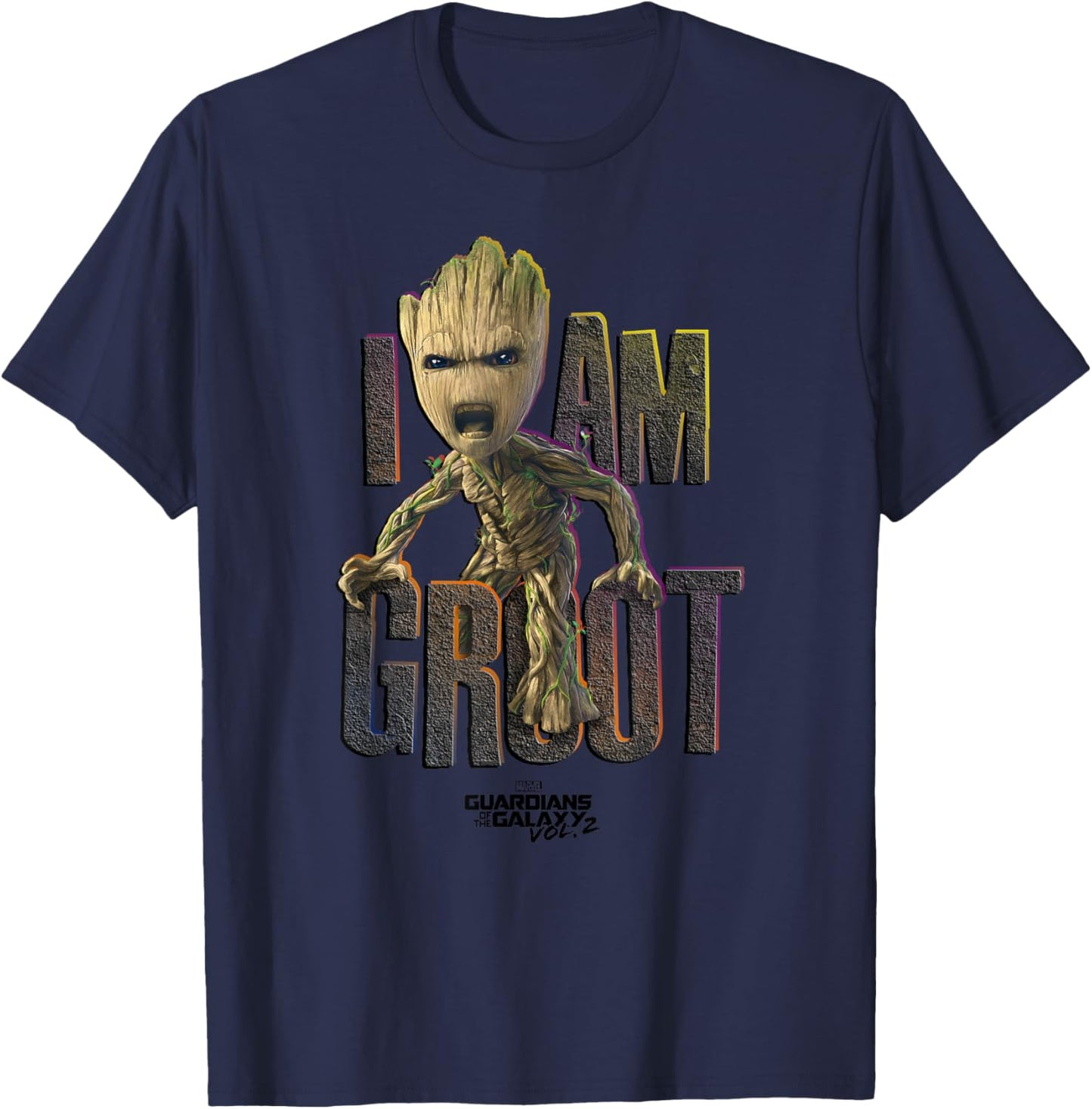 Marvel Guardians Vol.2 I AM GROOT Cute Angry