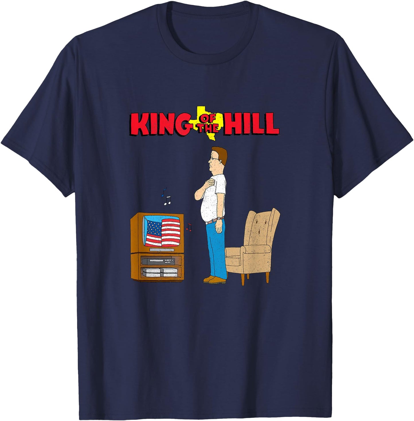 King of the Hill Hank Star Spangled Banner Cartoon