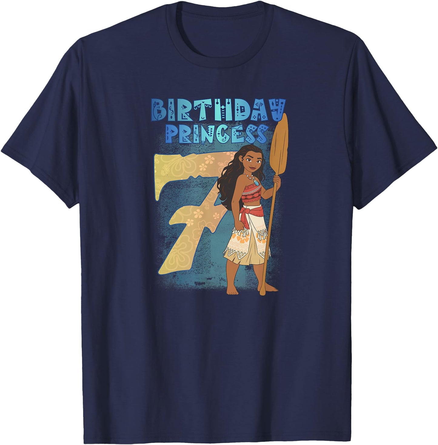Disney Princesses Moana Seventh Birthday Princess
