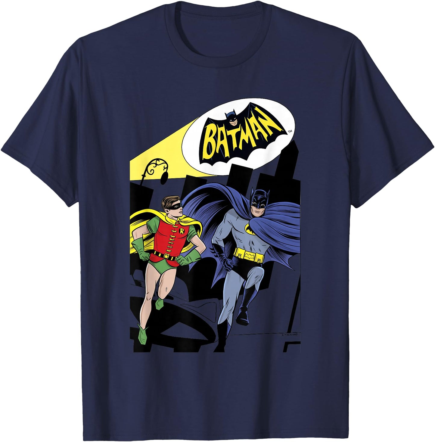 Batman Vintage Classic Batman & Robin Comic Spotlight Heroes