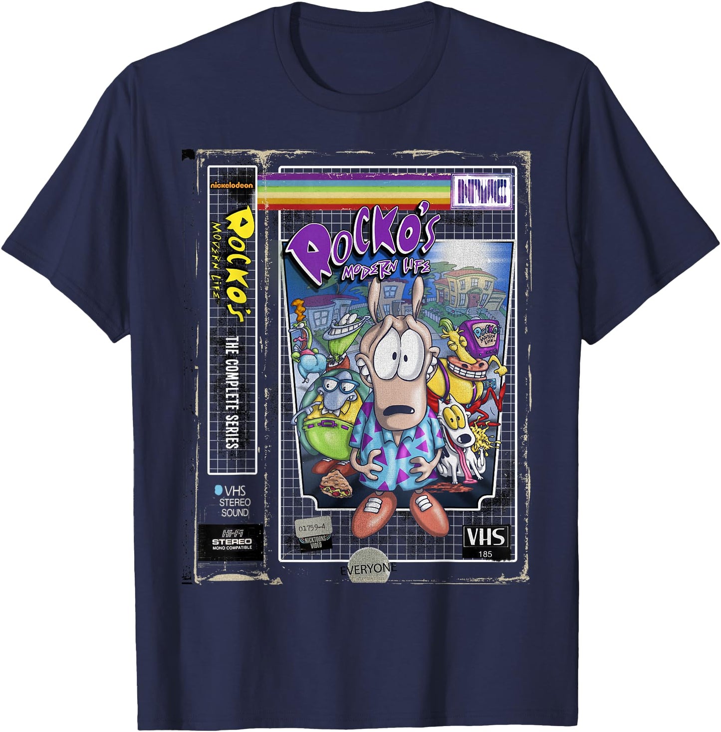 Nickelodeon Rocko's Modern Life Vintage VHS Poster