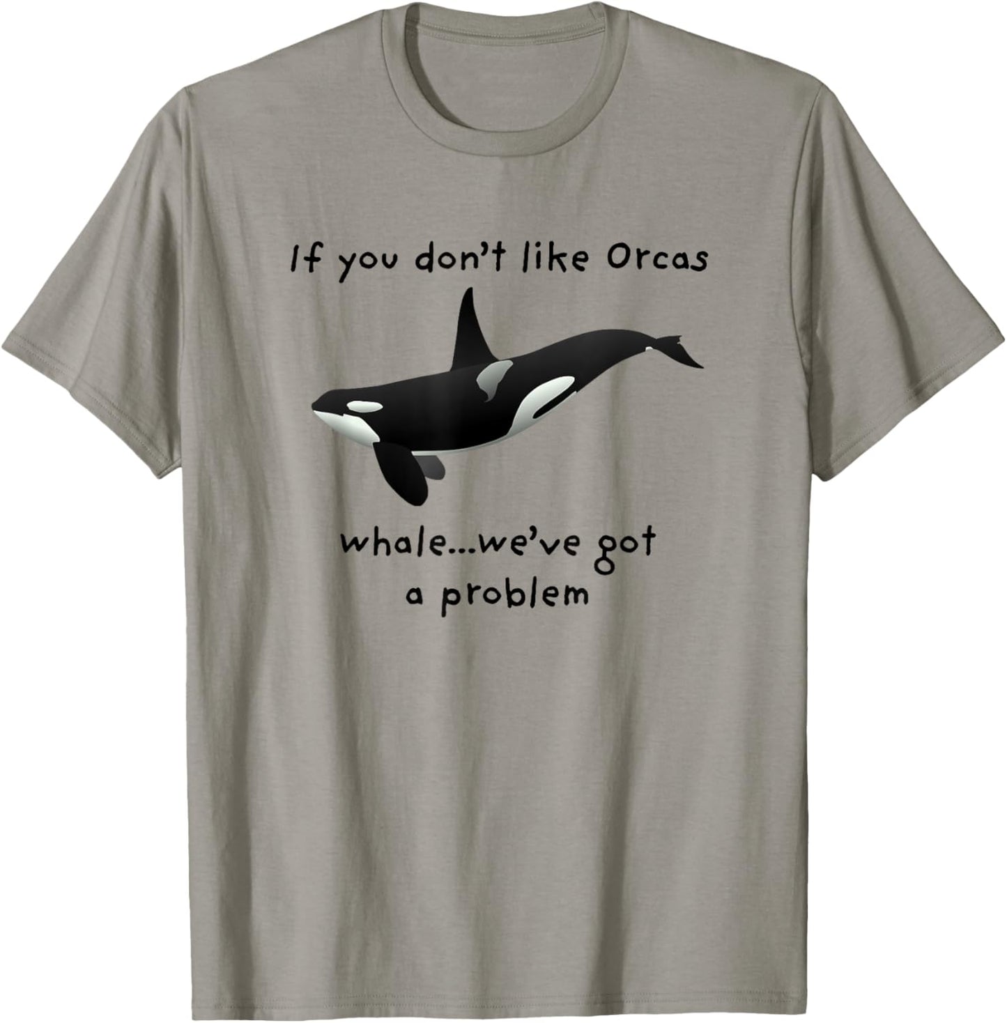 Funny Orca Whale Lover Graphic Design Ocean Life Kids Adults T-Shirt