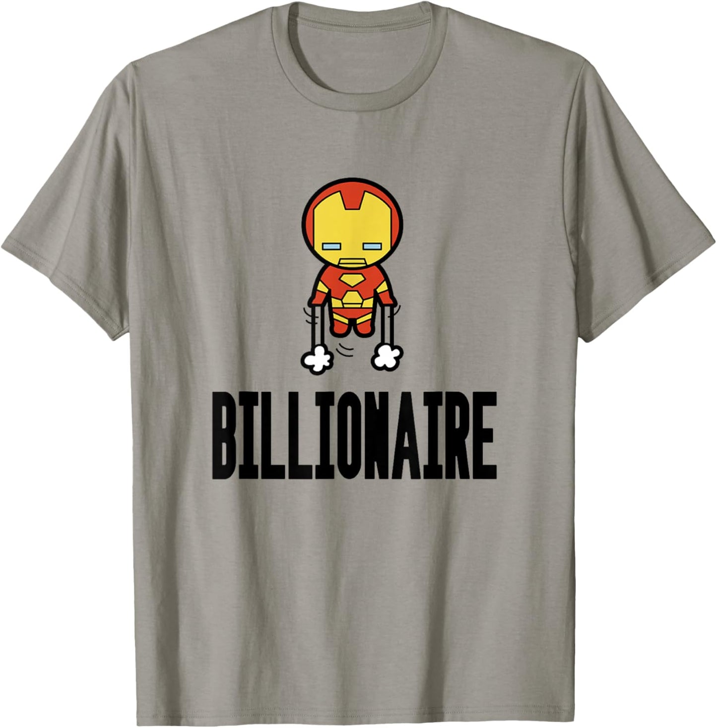 Marvel Kawaii Billionaire Chibi Iron Man Blast Off Logo