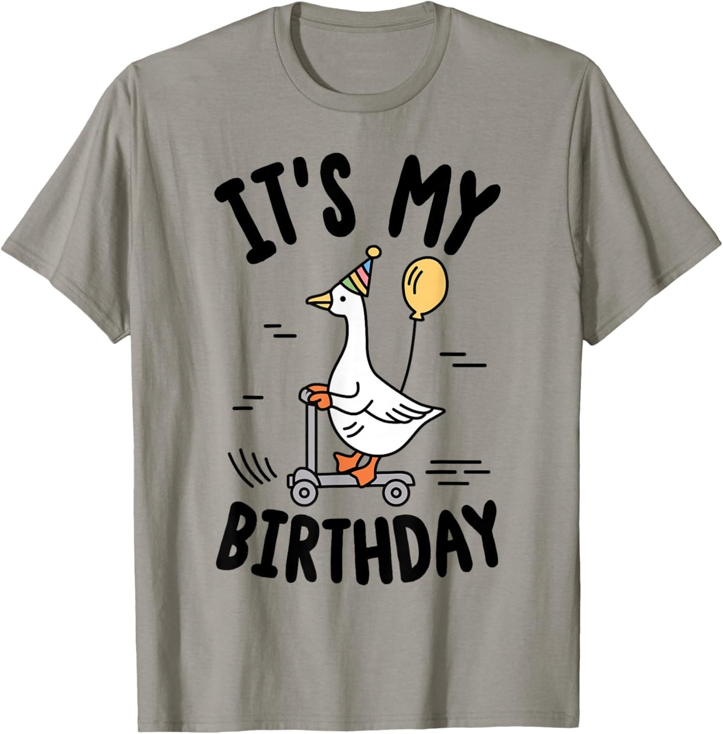 It's My Birthday Matching Funny Goose Family Women Men Kids