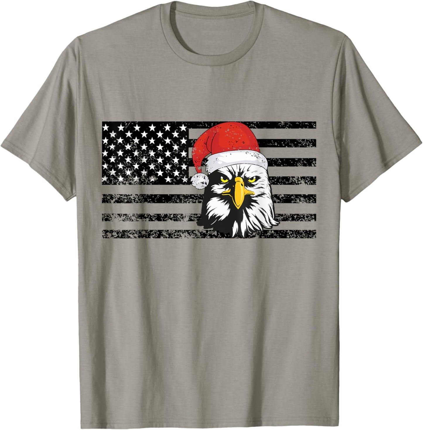 Merry Christmas Eagle USA Flag Costume Santa Hat Xmas Hat