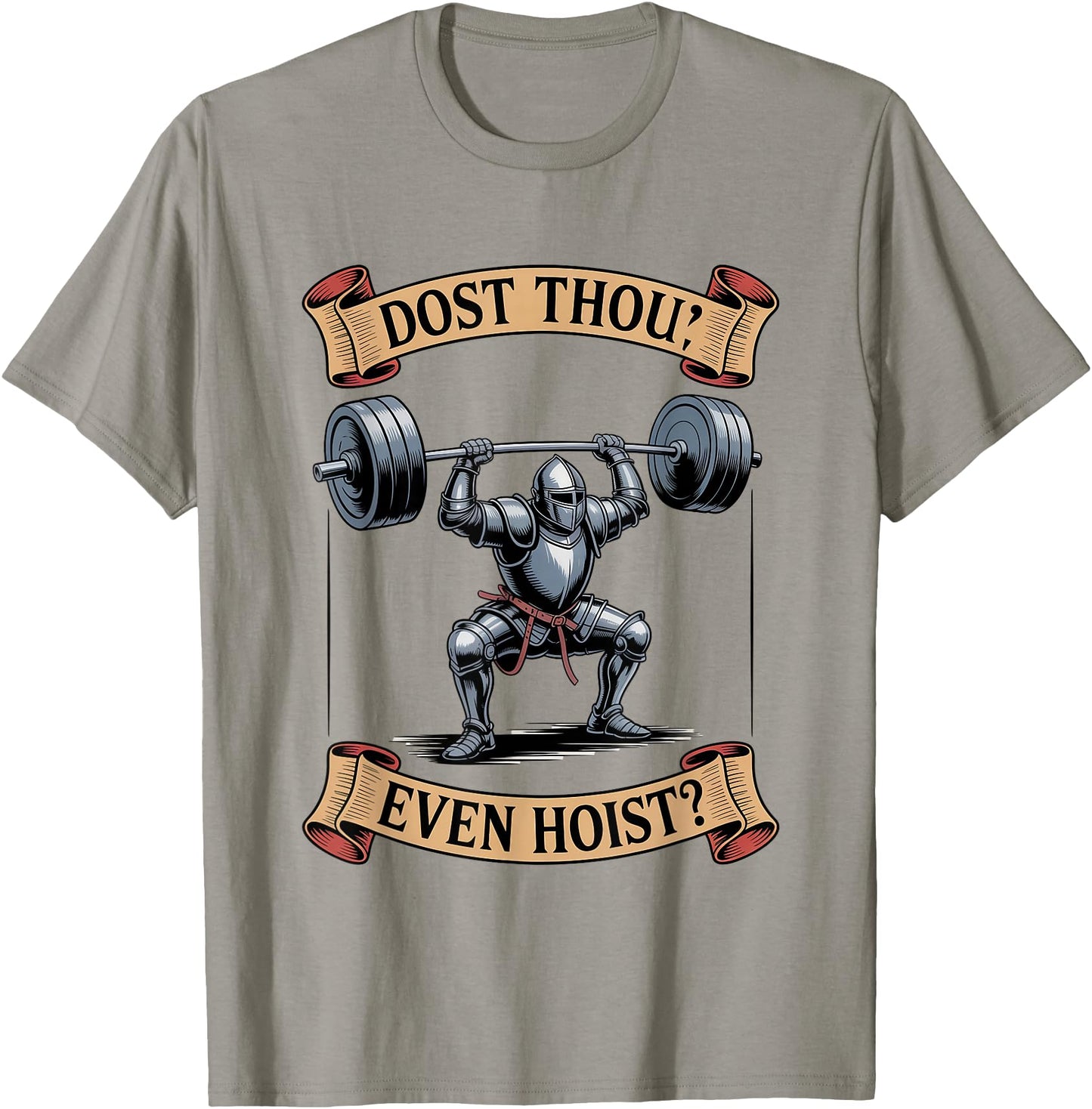 Dost Thou Even Hoist Funny Medieval Gym Fitness