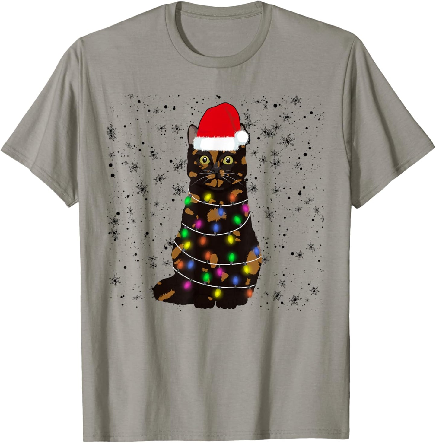 Tortie Cat Christmas Tortie Cat Xmas Party Tortoiseshell Cat