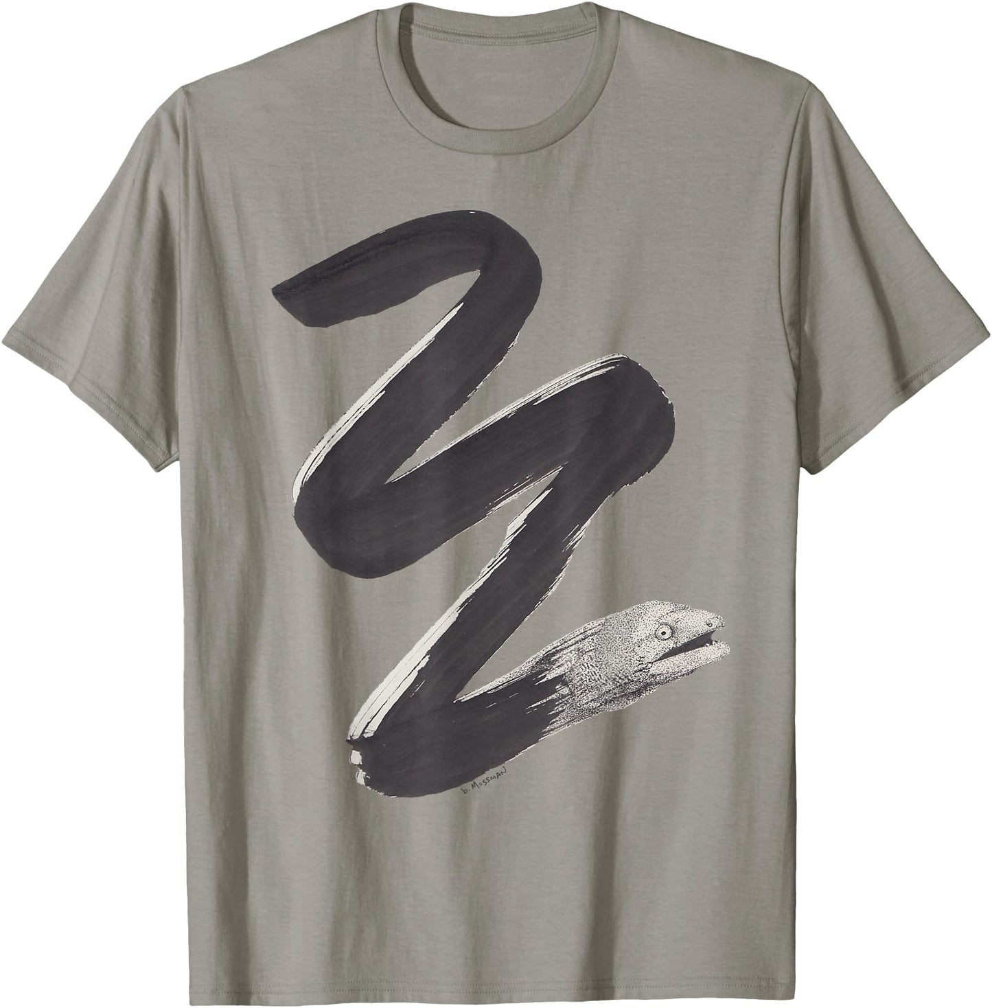 Orig. F EEL Unagi Sushi Zen Japanese T-shirt by b. Mossman