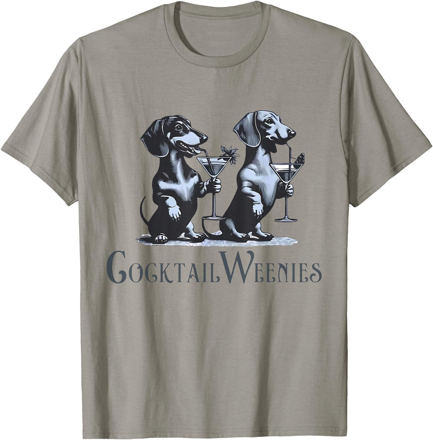 Weenies Martinis Cocktail Lover Dachshund Dog Mom