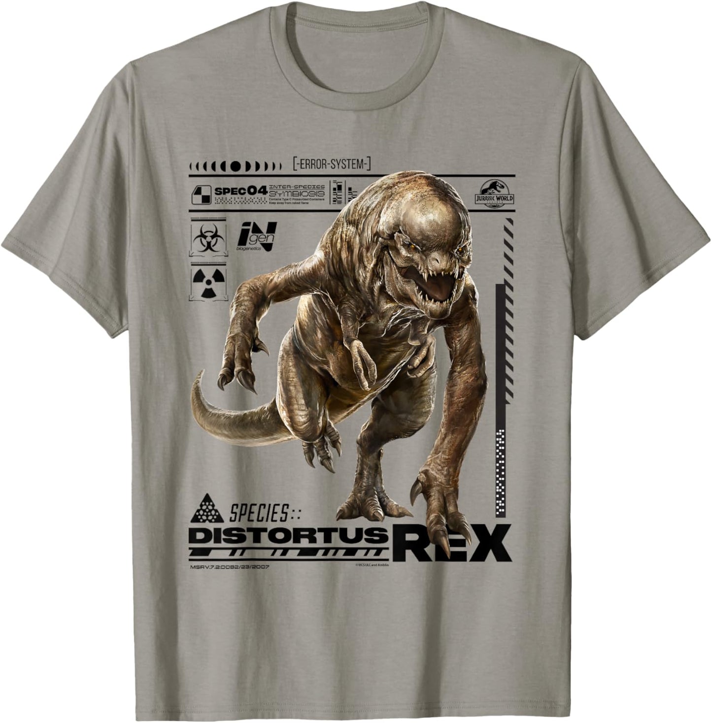 Jurassic World Rebirth Distortus Rex Ingen Species File