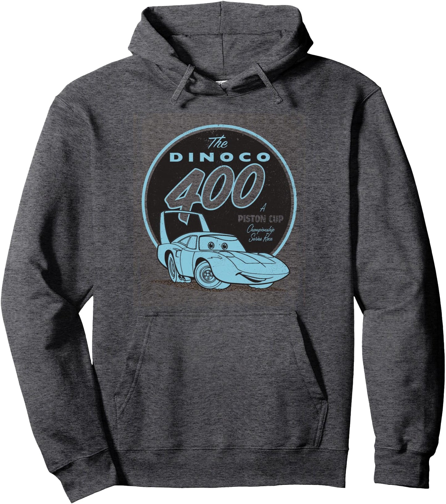 Disney Pixar Cars The Dinoco 400 Vintage Piston Cup Logo Pullover Hoodie