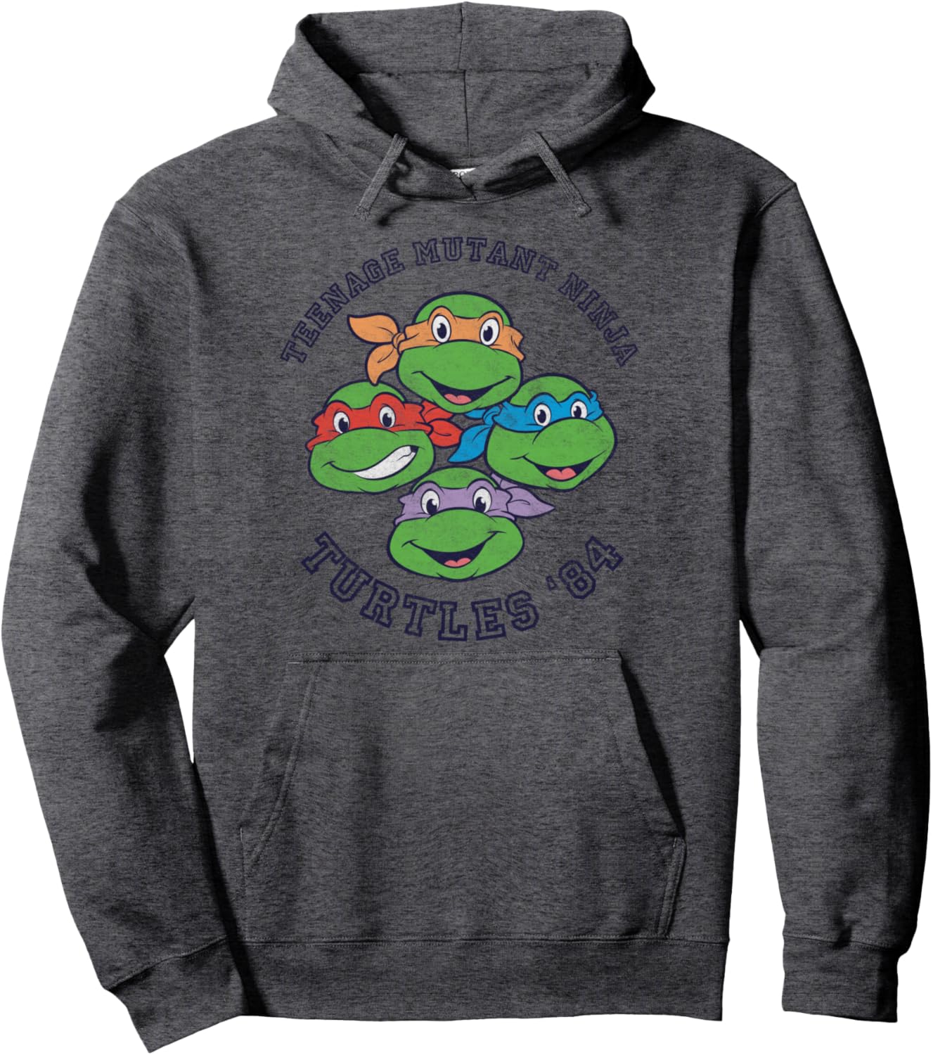 Teenage Mutant Ninja Turtles Old School 1984 Hoodie Pullover Hoodie