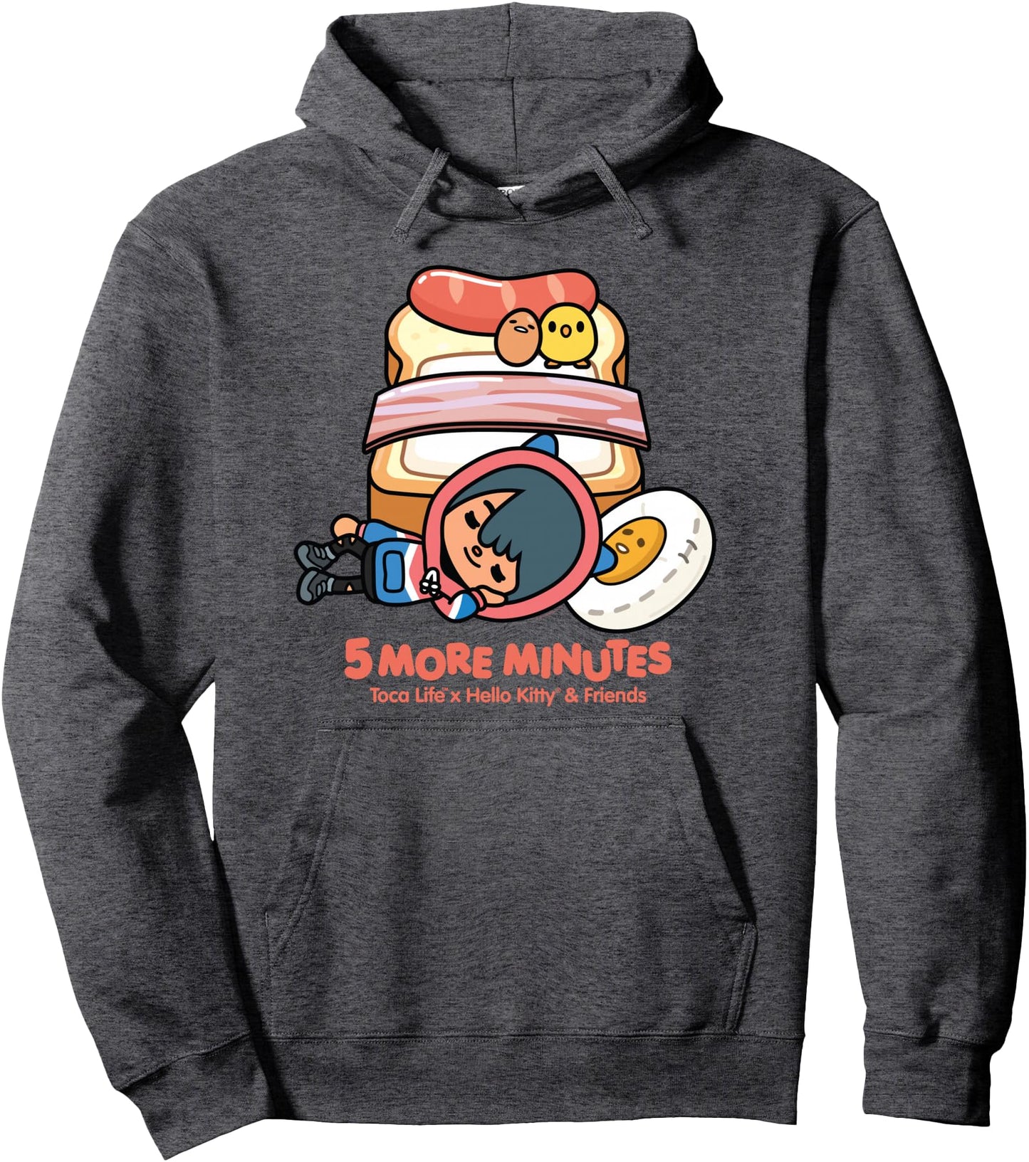 Toca Life x Hello Kitty & Friends 5 MORE MINUTES Pullover Hoodie