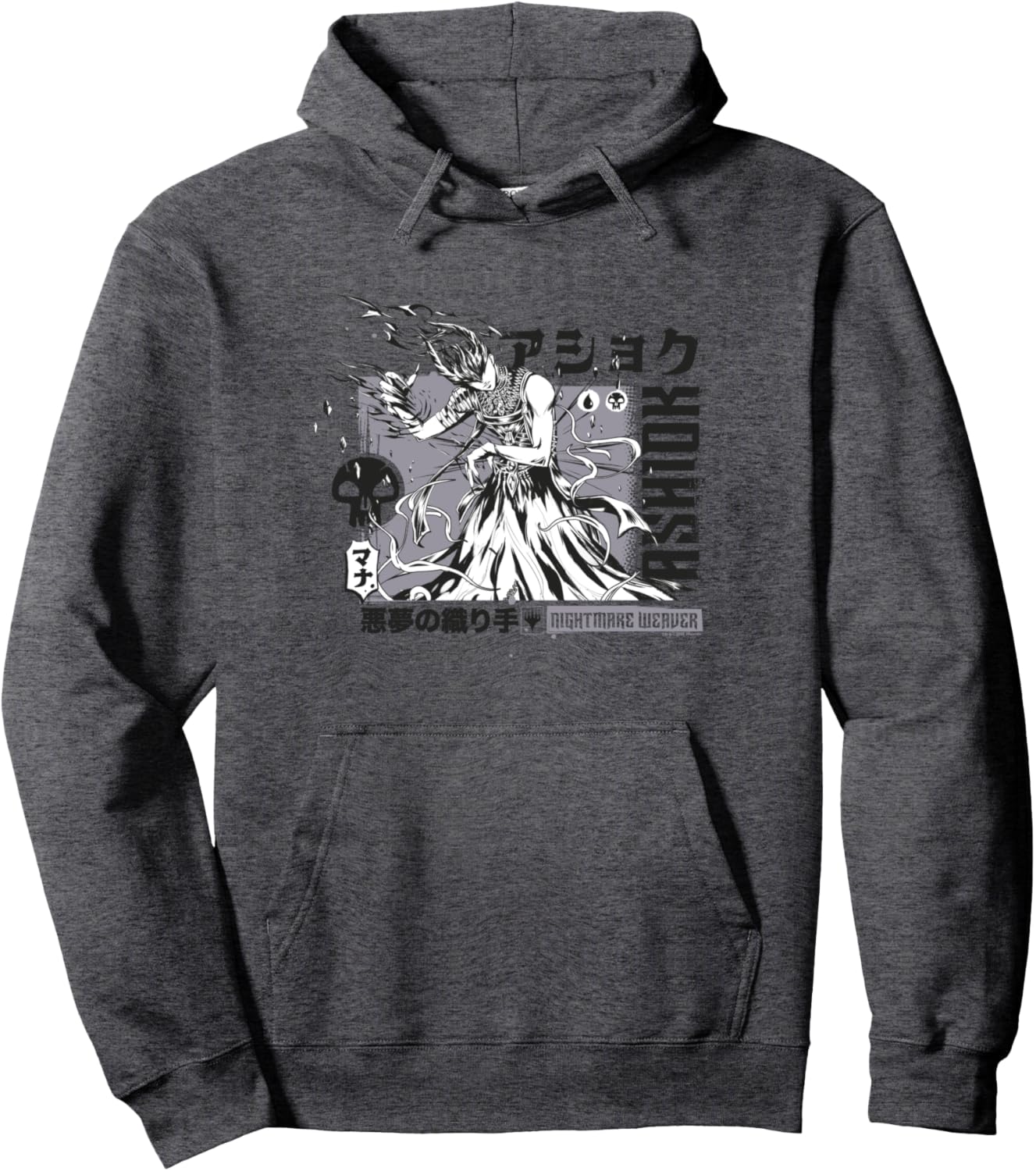 Magic: The Gathering Iconic Ashiok Nightmare Weaver Manga Pullover Hoodie