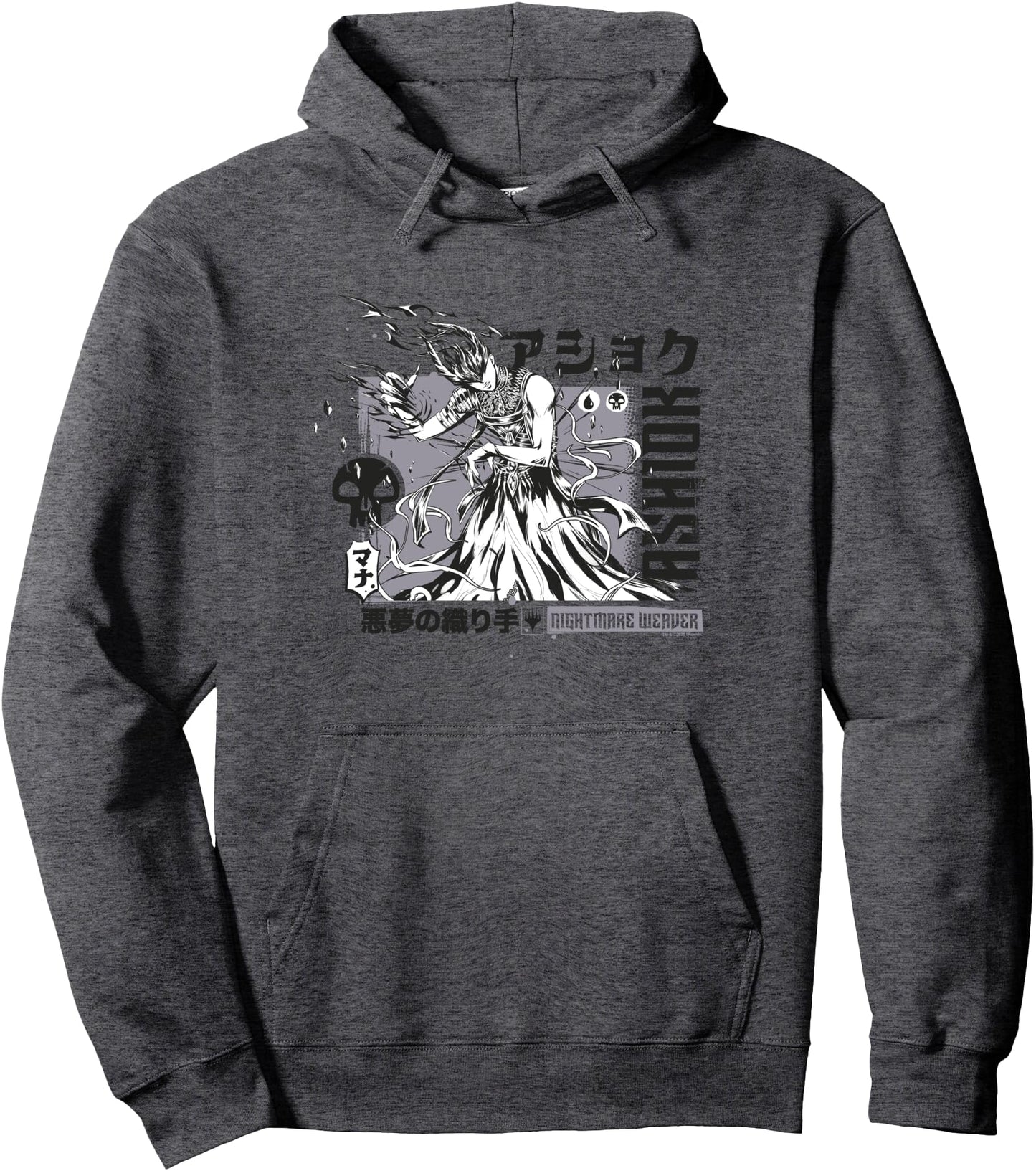 Magic: The Gathering Iconic Ashiok Nightmare Weaver Manga Pullover Hoodie