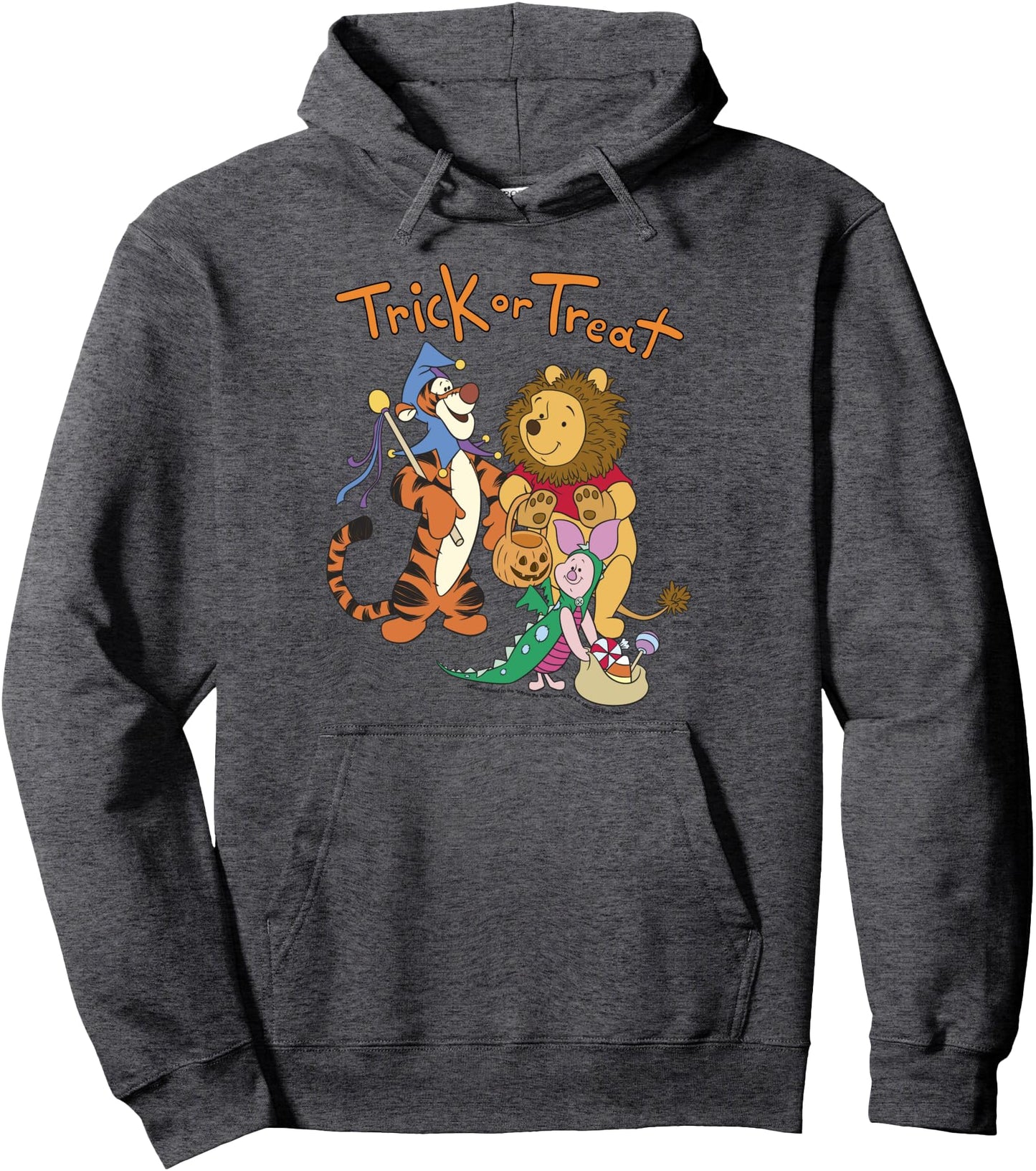 Disney Winnie The Pooh Halloween Group Shot Trick Or Treat Pullover Hoodie
