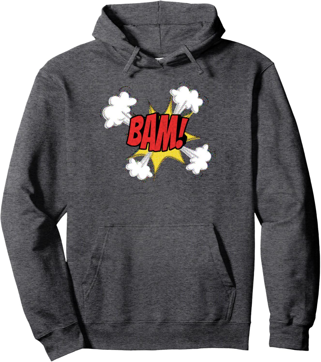 BAM! Street Graffiti Art Pop Art Comic Book Action Bubbles Pullover Hoodie