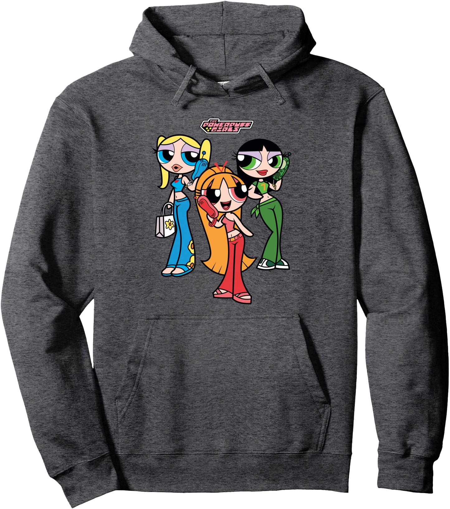 The Powerpuff Girls Teen Girl Group Cute Cartoon Pullover Hoodie