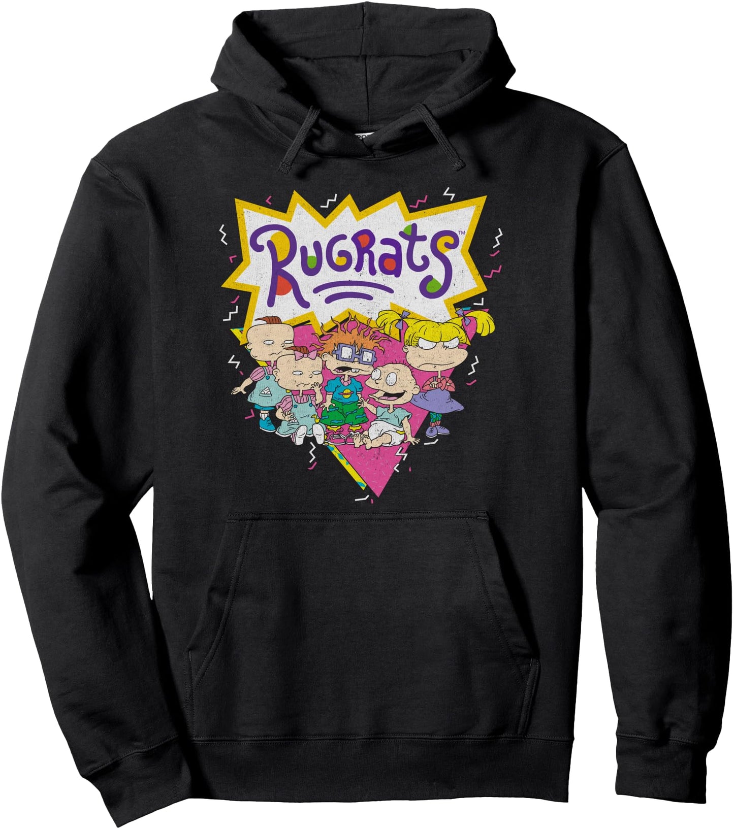 Rugrats All Babies Group Classic Title Poster Hoodie Pullover Hoodie