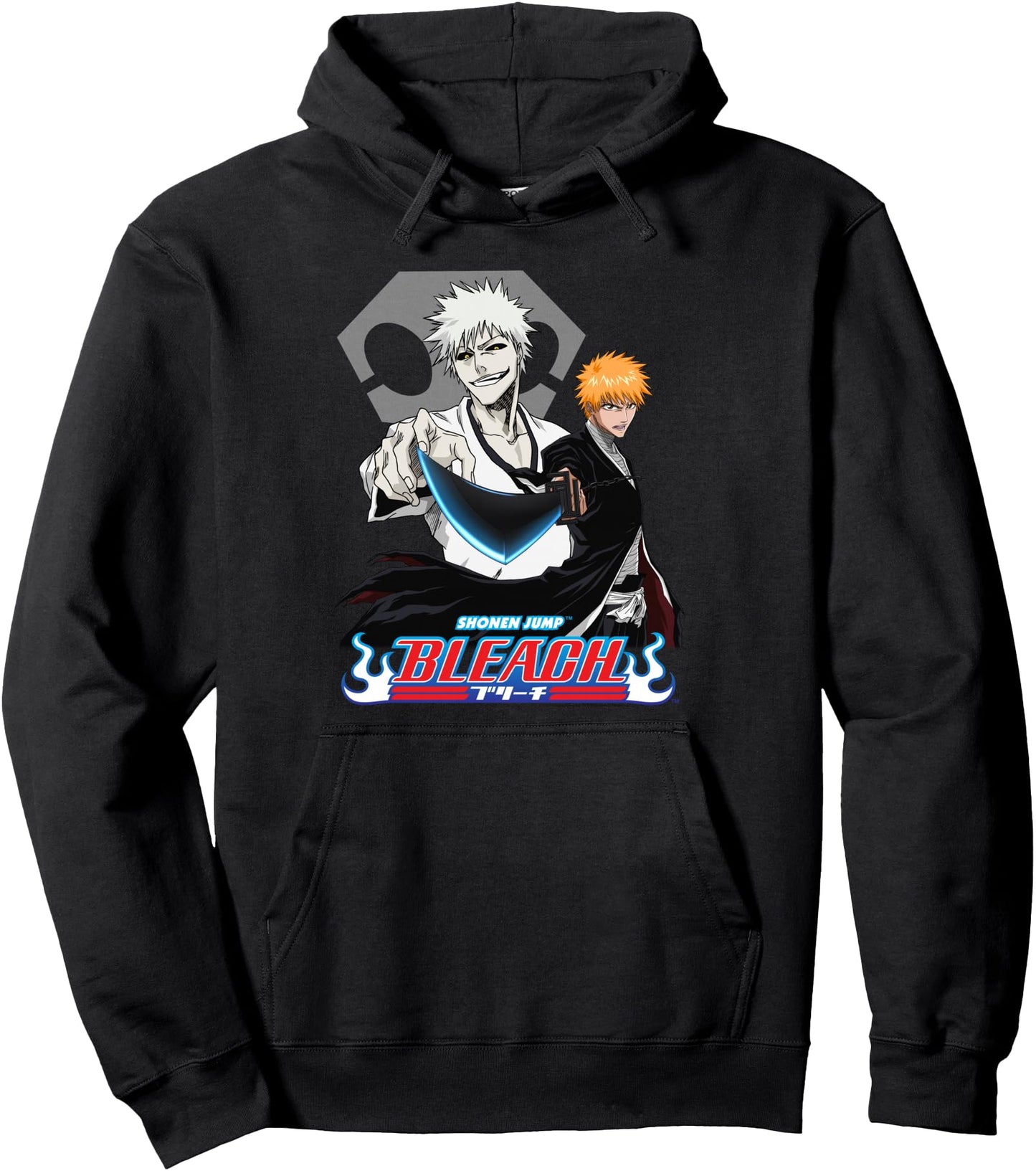 Bleach Hollow Ichigo with Sword Anime Pullover Hoodie