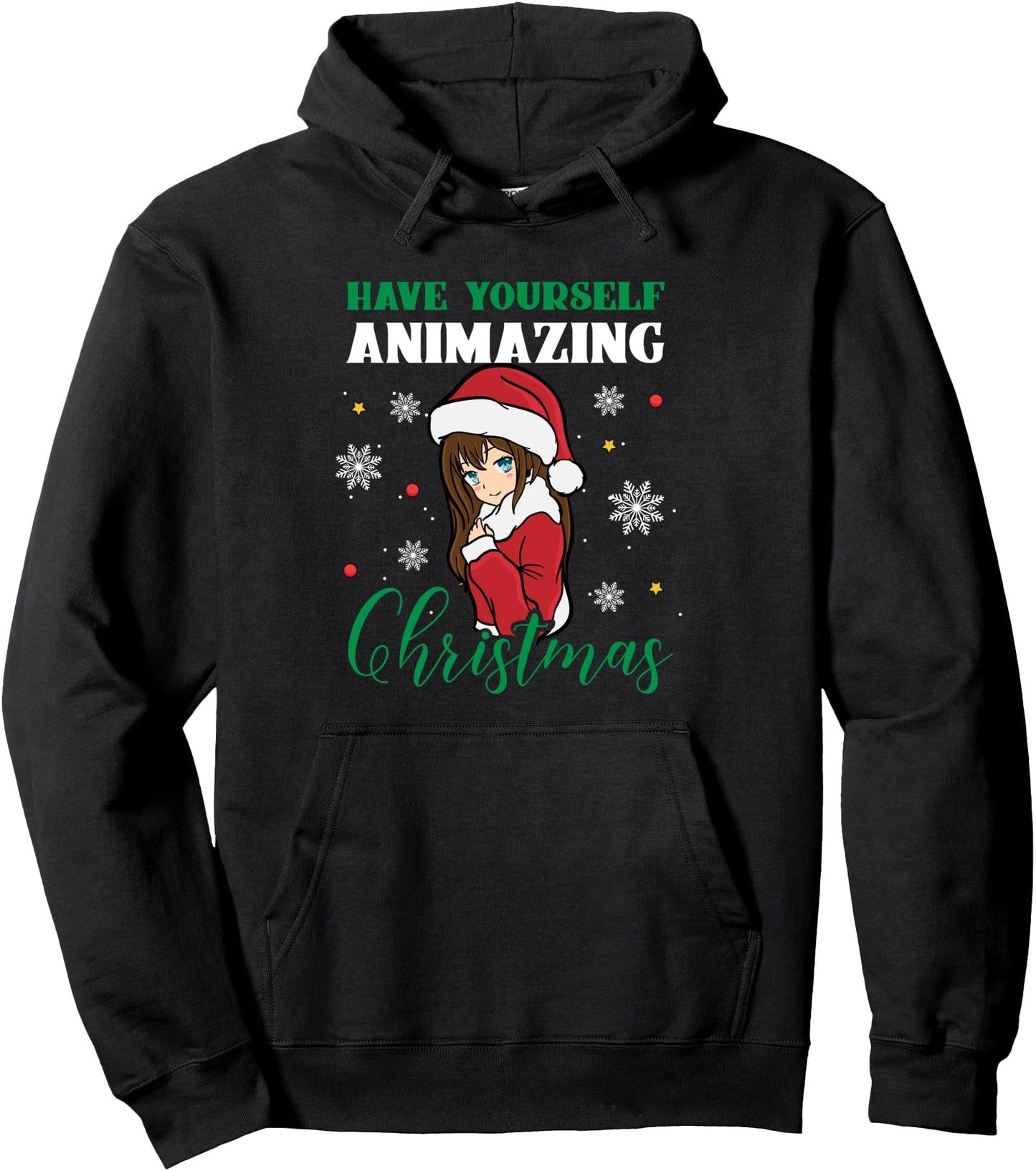 Have Yourself Animazing Christmas Cute Anime Merchandise Pullover Hoodie