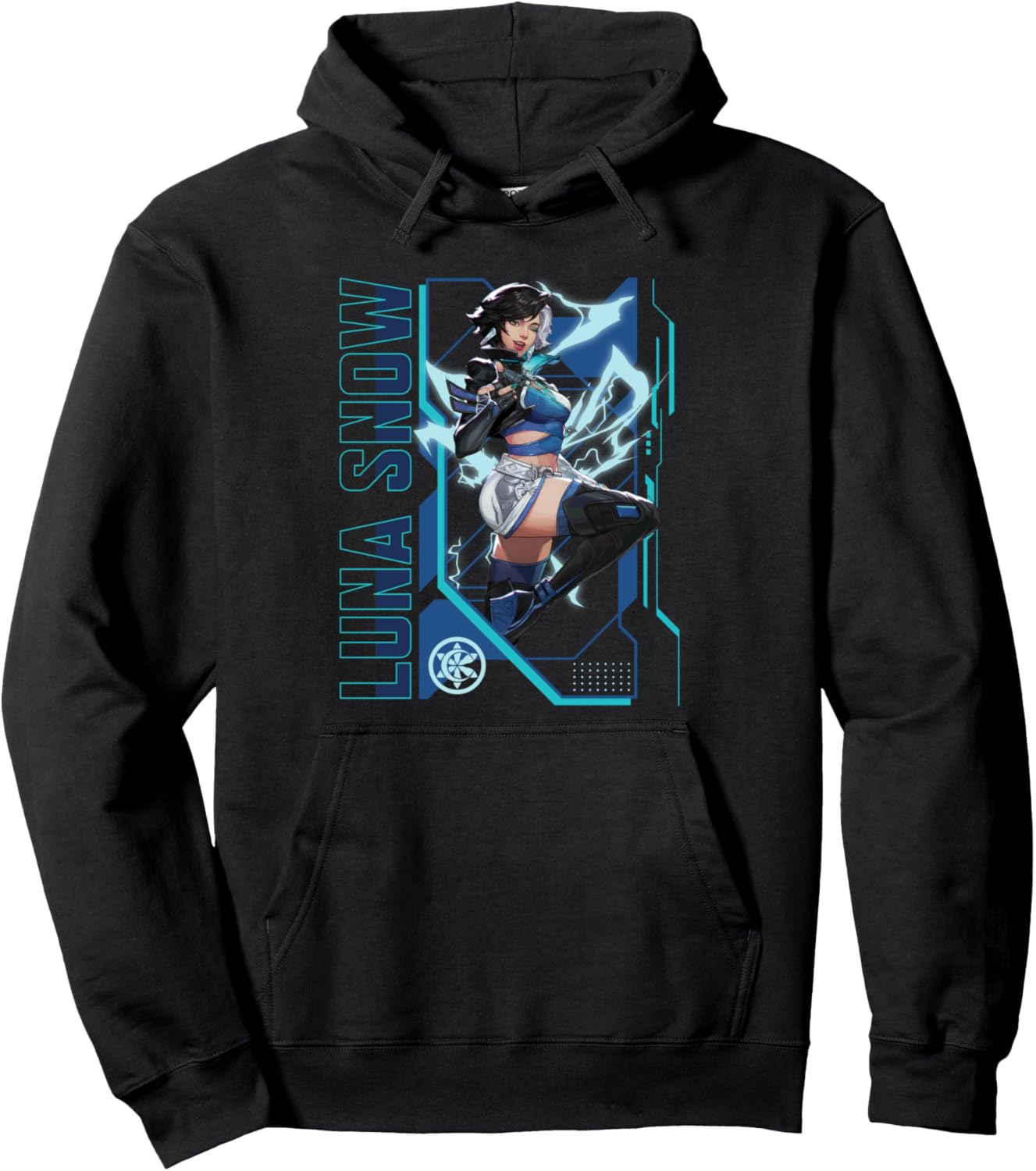 Marvel Rivals Gamerverse Super Hero PVP Luna Snow Pullover Hoodie