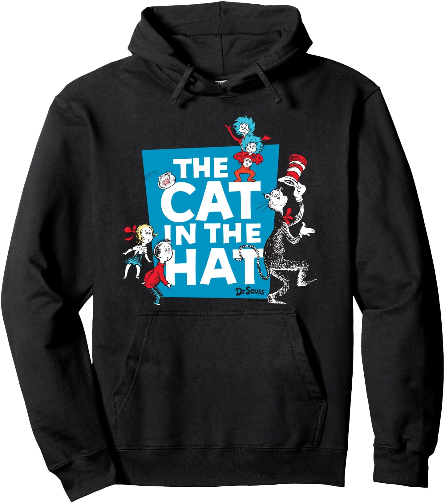 Dr. Seuss The Cat in the Hat Characters Pullover Hoodie