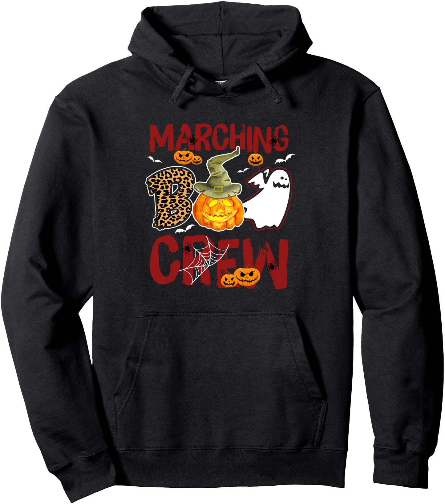 Marching Boo Crew Halloween Marching Band Costume Pullover Hoodie