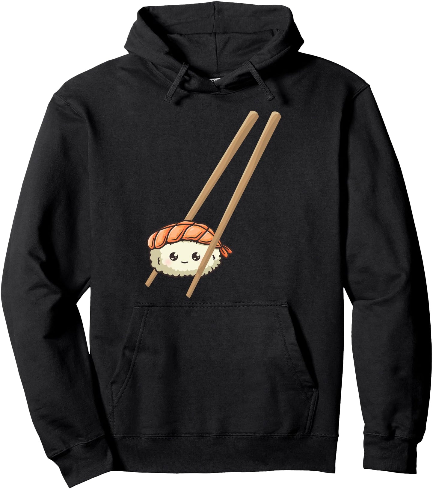 Sushi Chopsticks Japanese Kawaii Pullover Hoodie