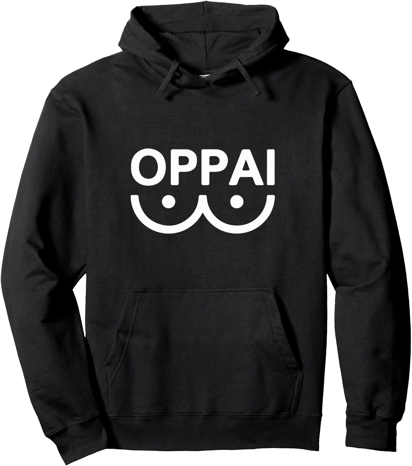 Funny Anime Oppai Tittie Pullover Hoodie