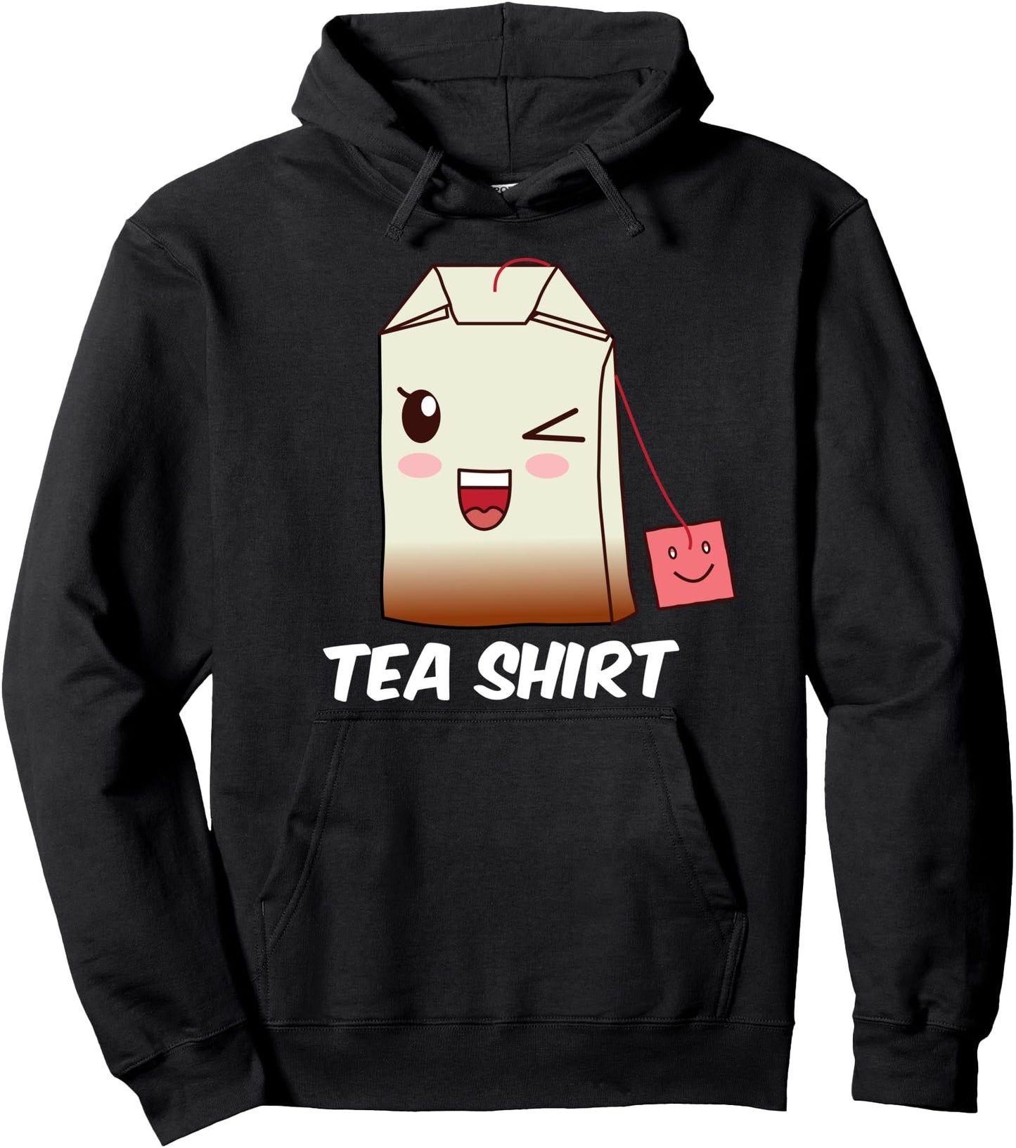 Kawaii Tea Shirt Tea Bag Anime Pullover Hoodie