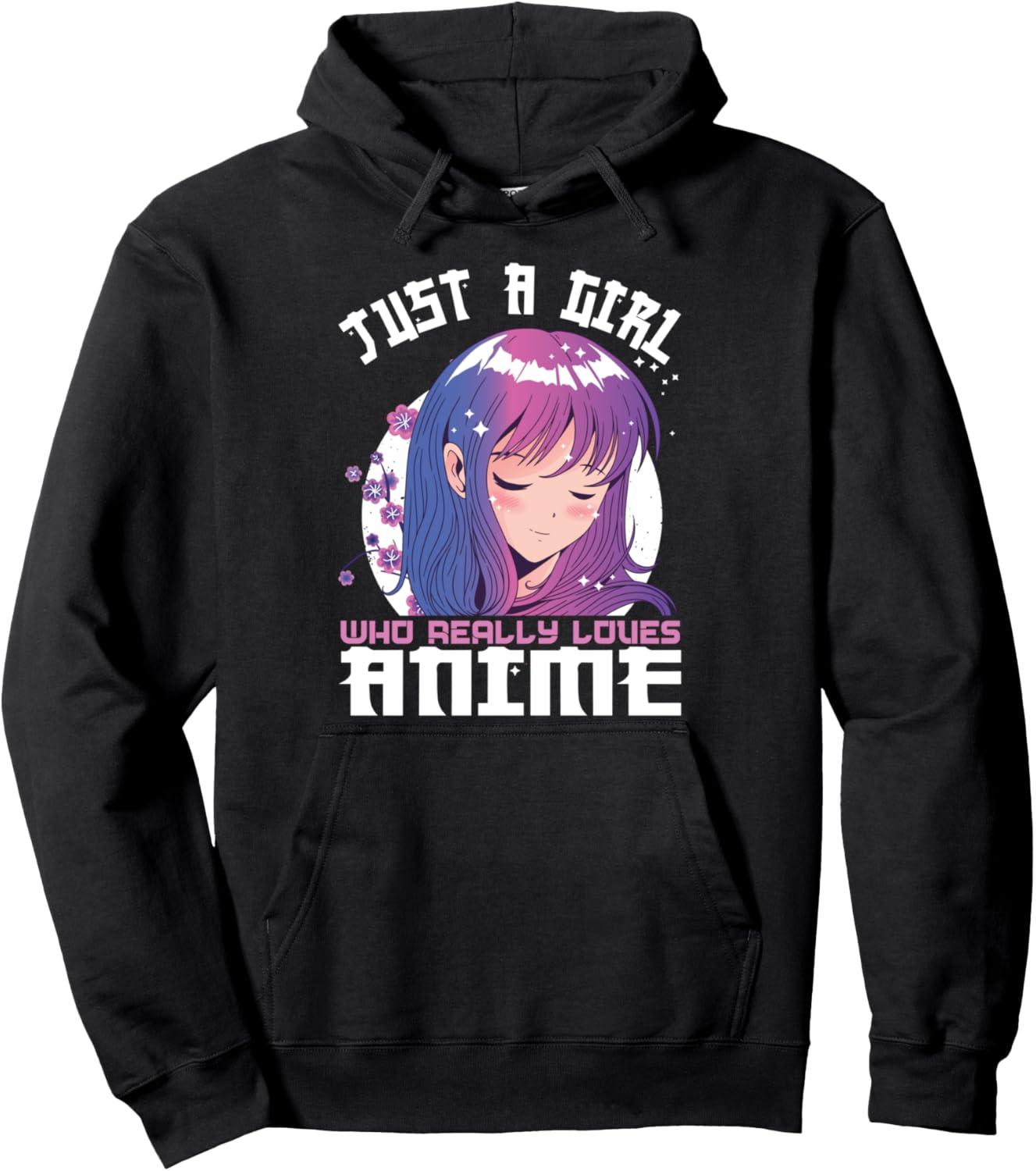 The Anime Girl Pullover Hoodie