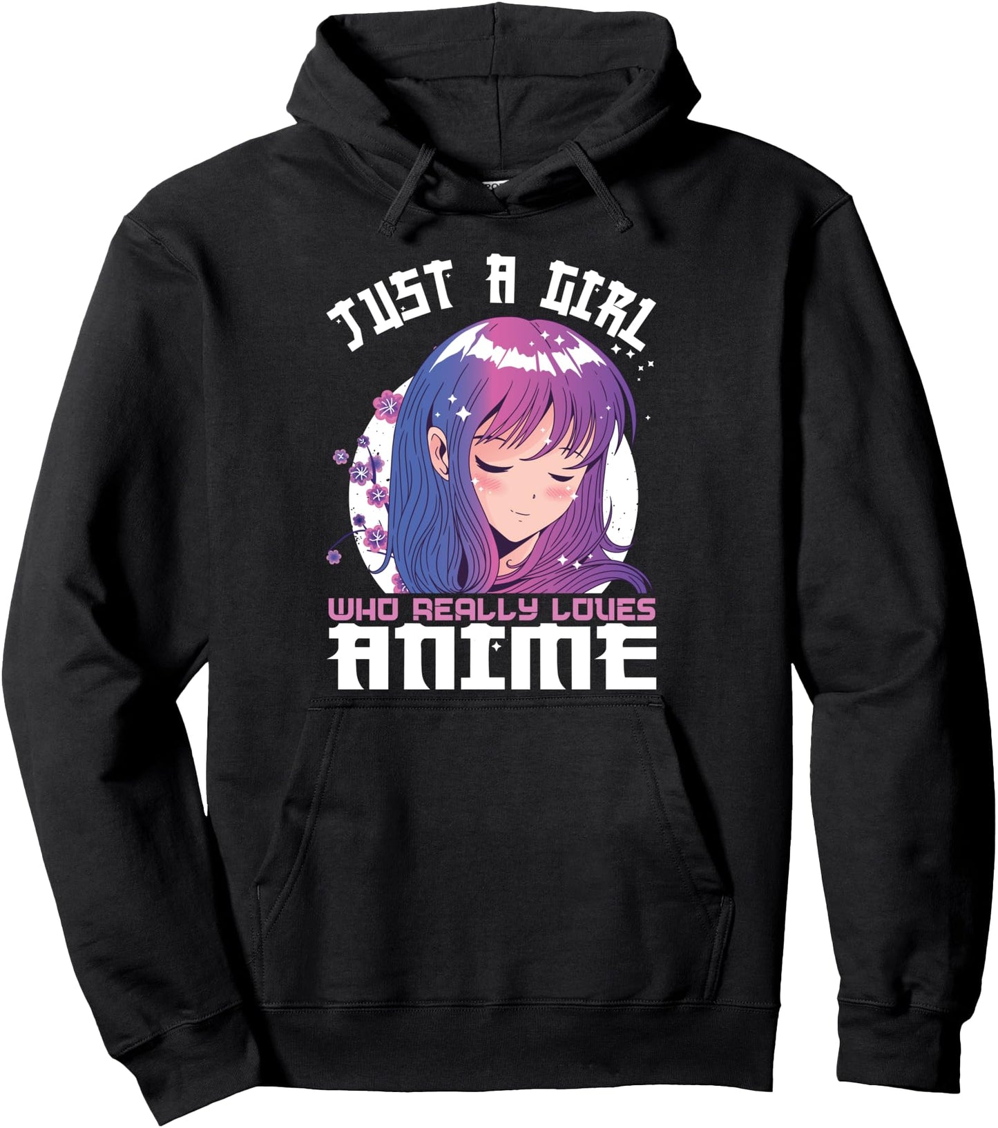 The Anime Girl Pullover Hoodie
